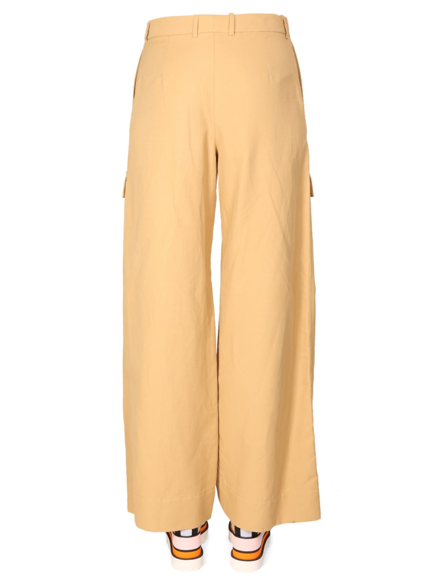 Stella Mccartney Women Wide Leg Cargo Pants STELLA MCCARTNEY