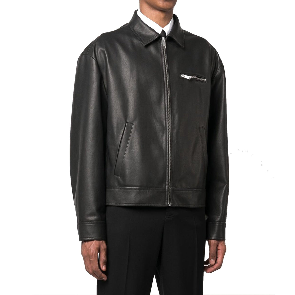 Prada Leather Jacket Men PRADA