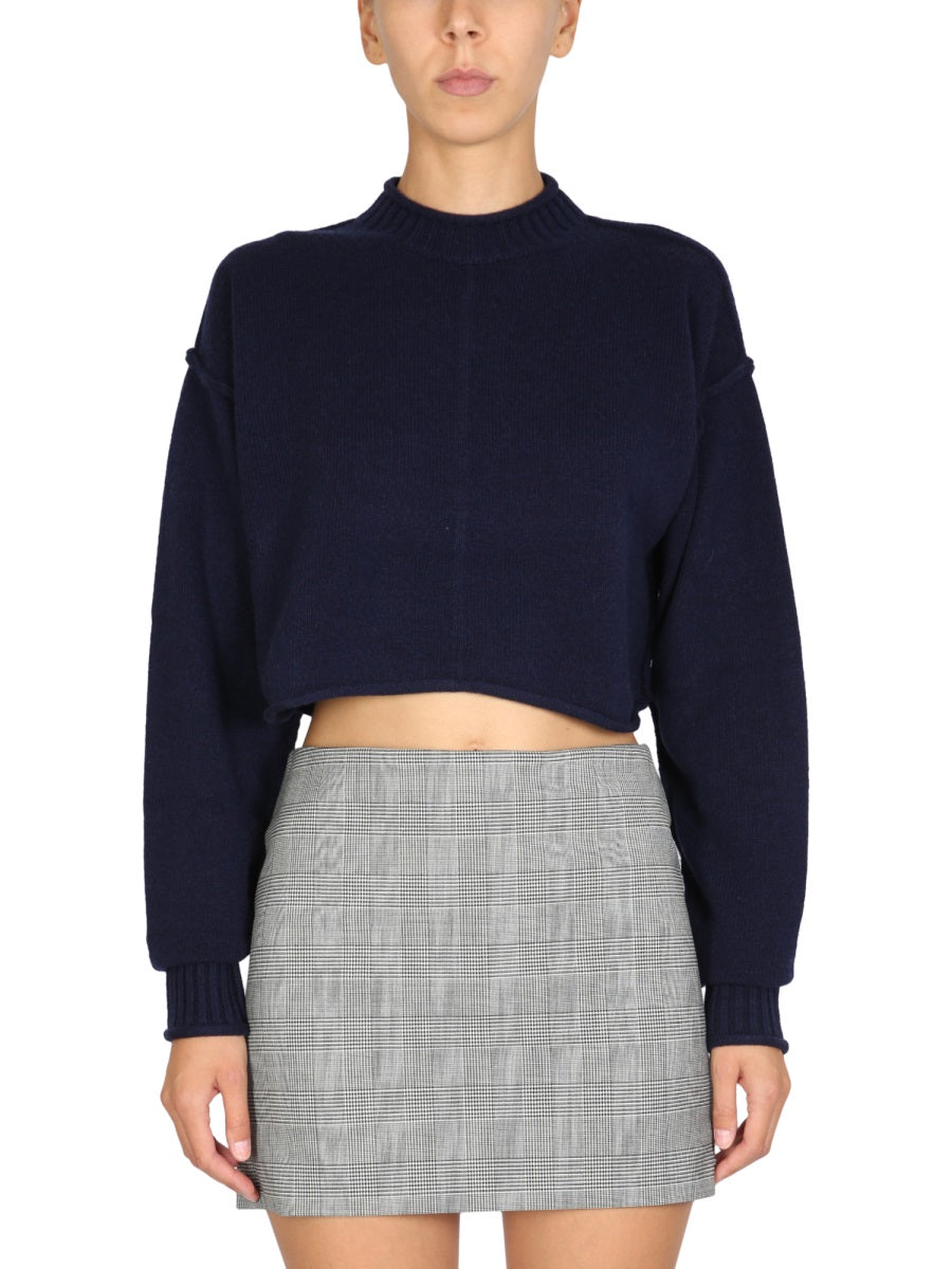 Max Mara Women Wool And Cashmere Crew Neck Sweater