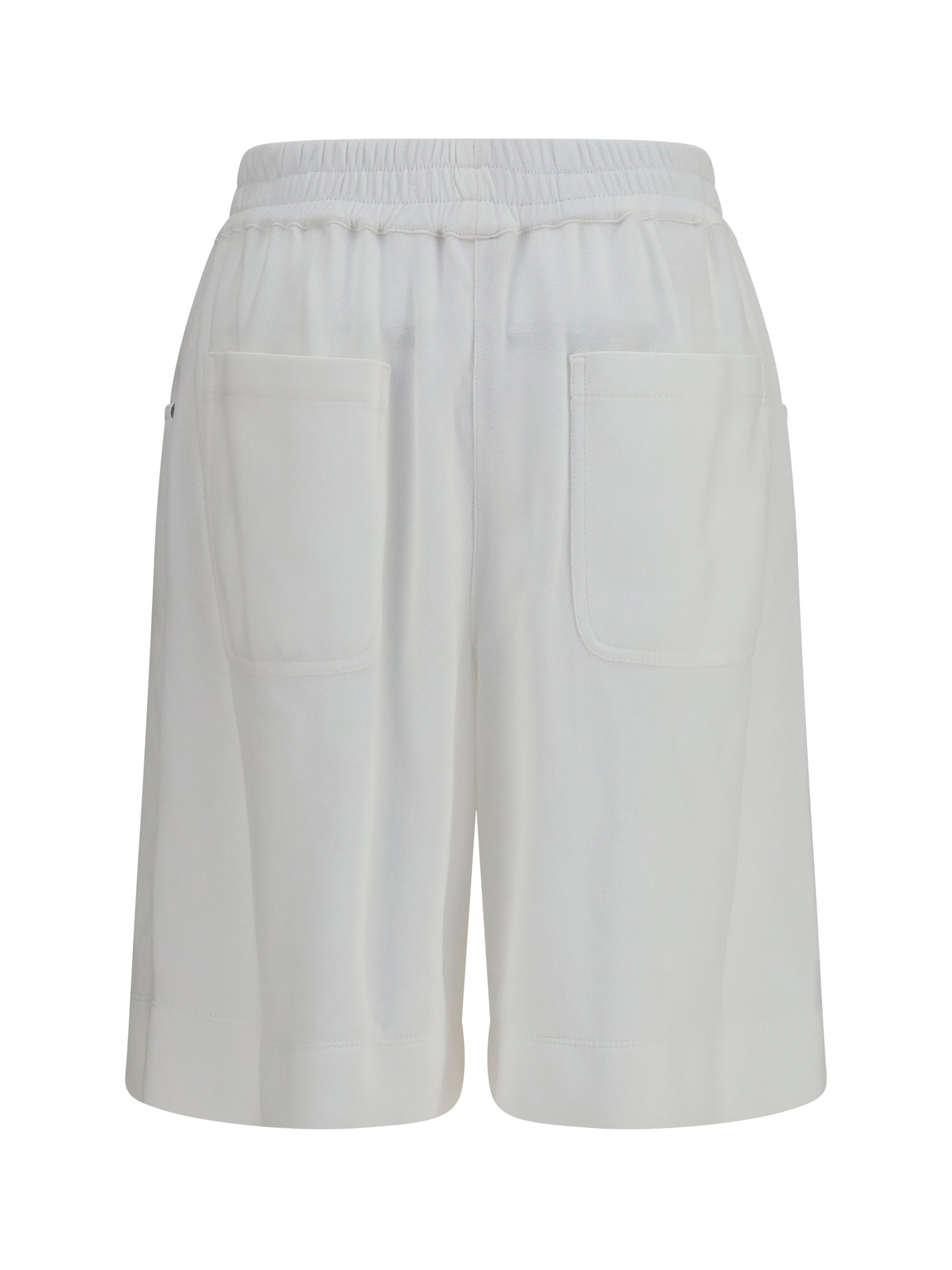 Brunello Cucinelli Women Cotton Piqué Shorts BRUNELLO CUCINELLI