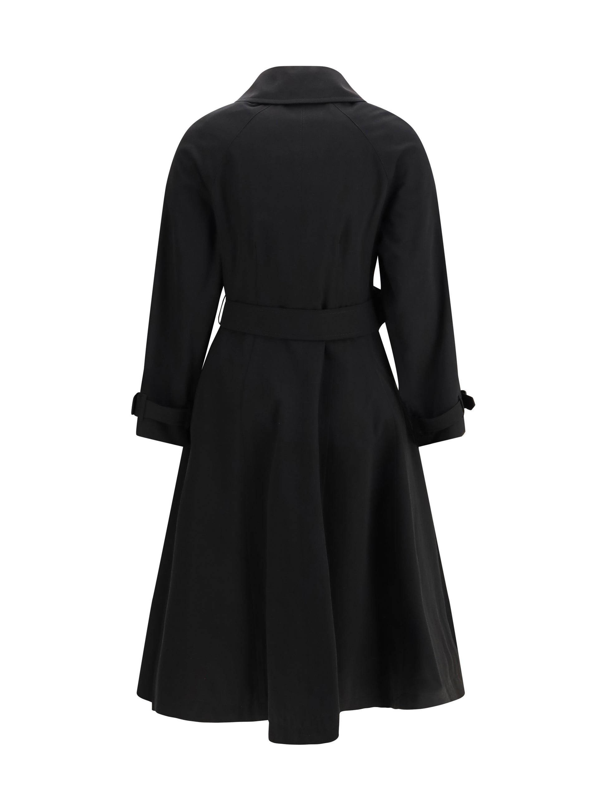 Burberry Women Ellingham Gabardine Trench Coat BURBERRY