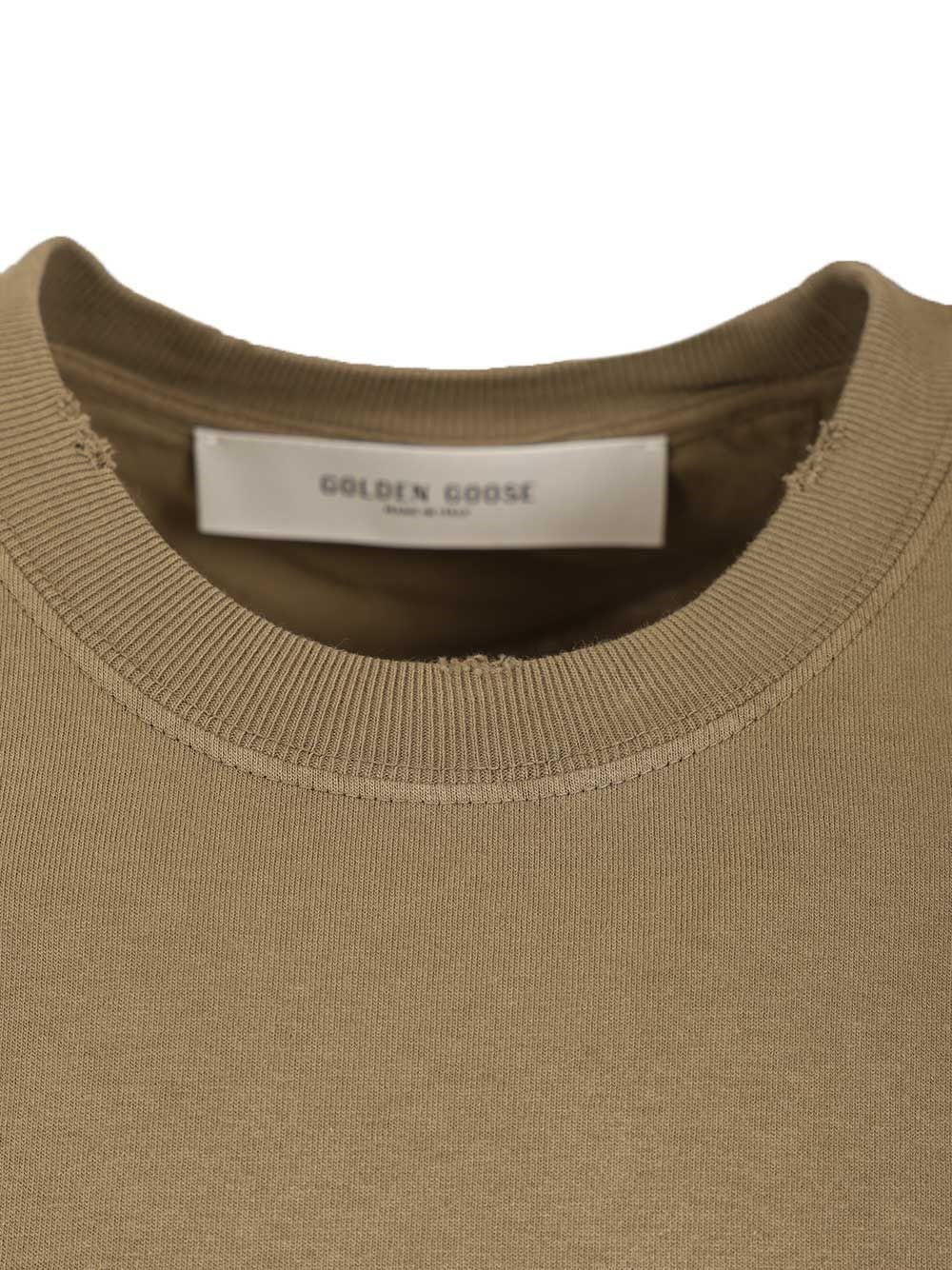 Golden Goose Men Cotton Jersey T-Shirt GOLDEN GOOSE
