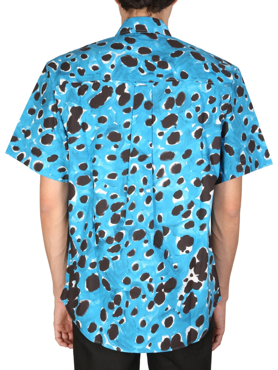 Marni Men "Pop Dots" Print Shirt MARNI