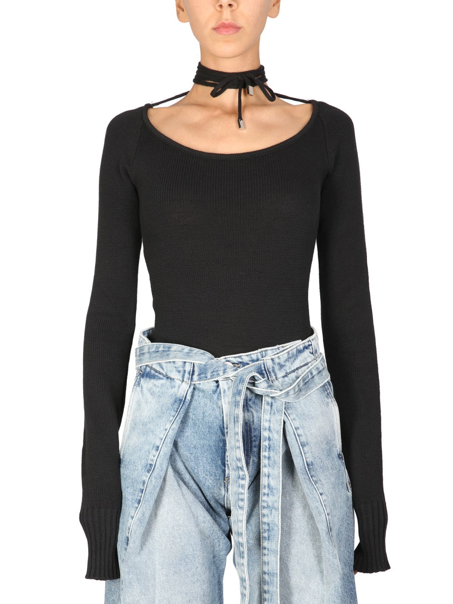 The Attico Women "Heather" Sweater THE ATTICO