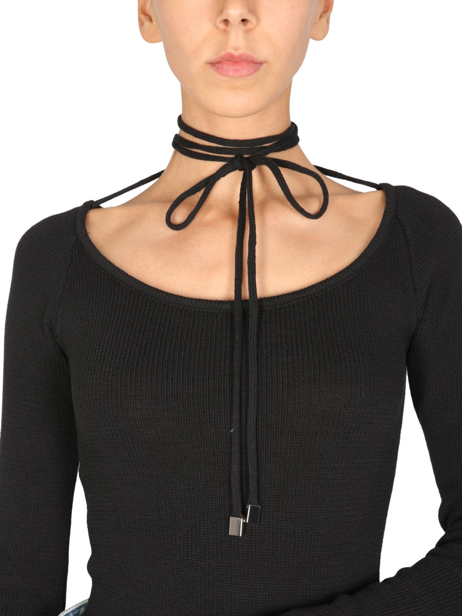 The Attico Women "Heather" Sweater THE ATTICO