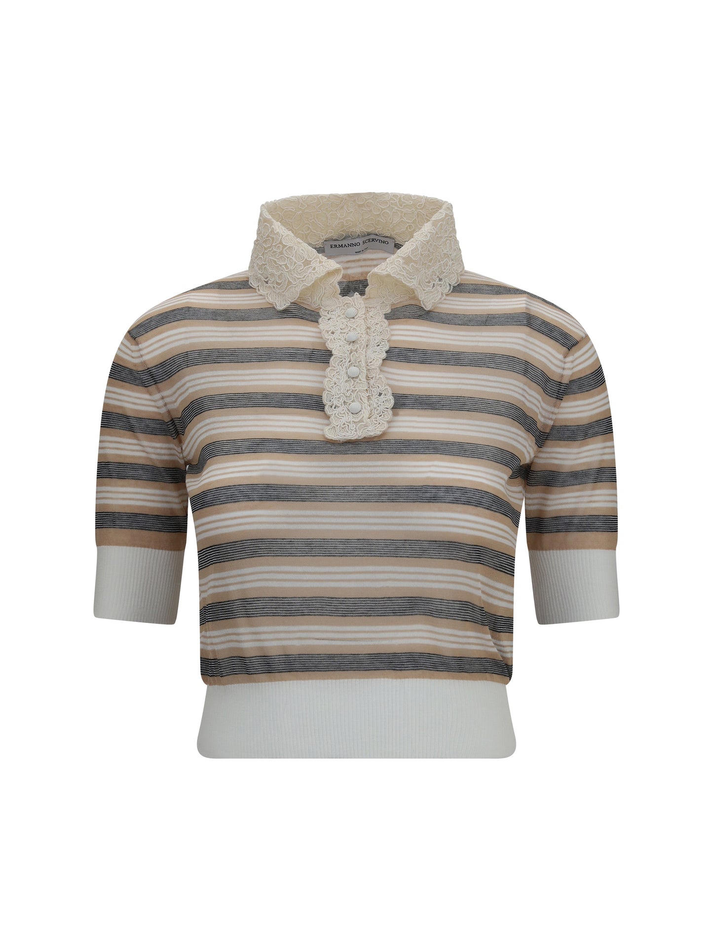 Ermanno Scervino Women Short-Sleeve Sweater ERMANO SCERVINO