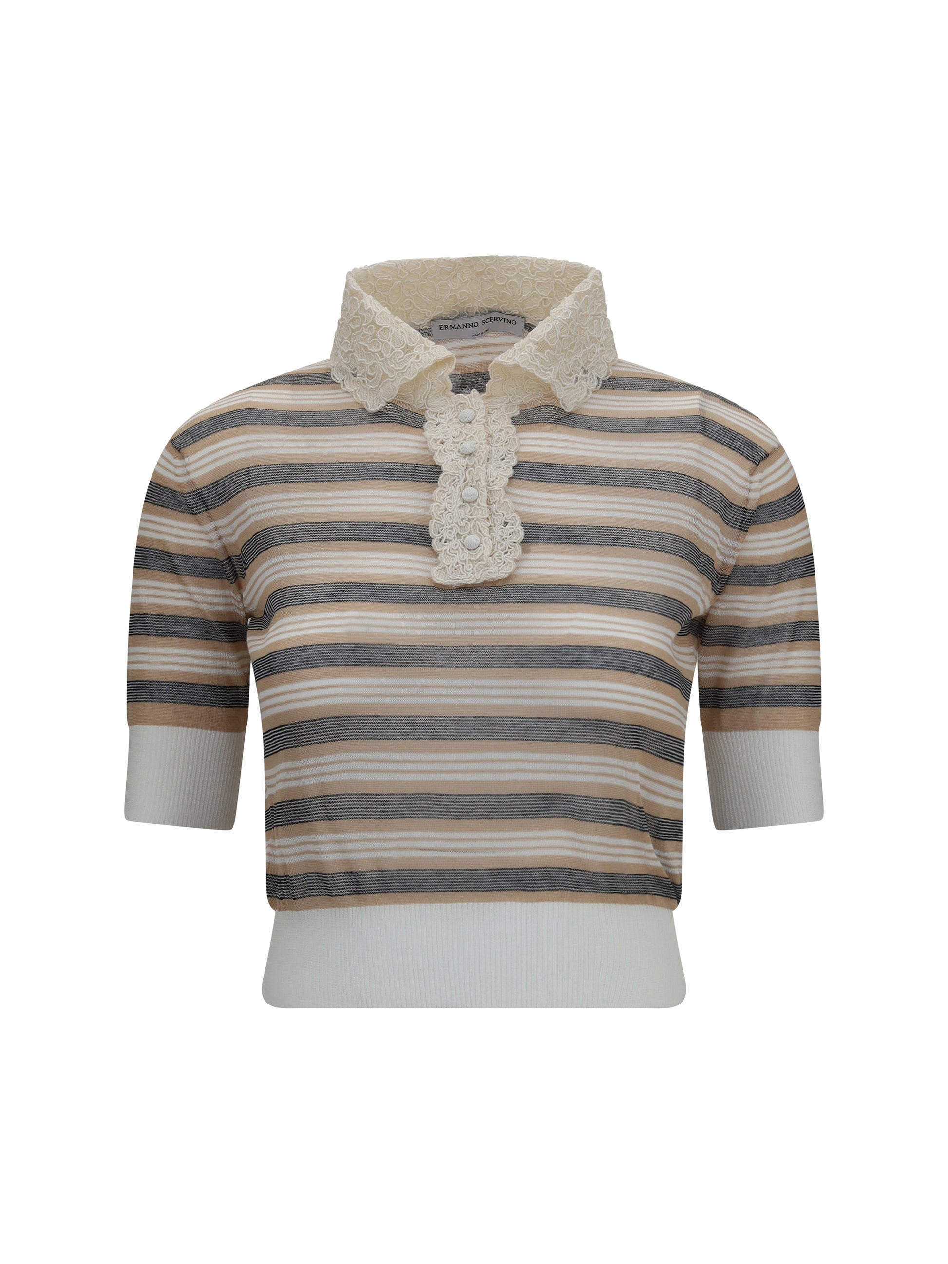 Ermanno Scervino Women Short-Sleeve Sweater ERMANO SCERVINO