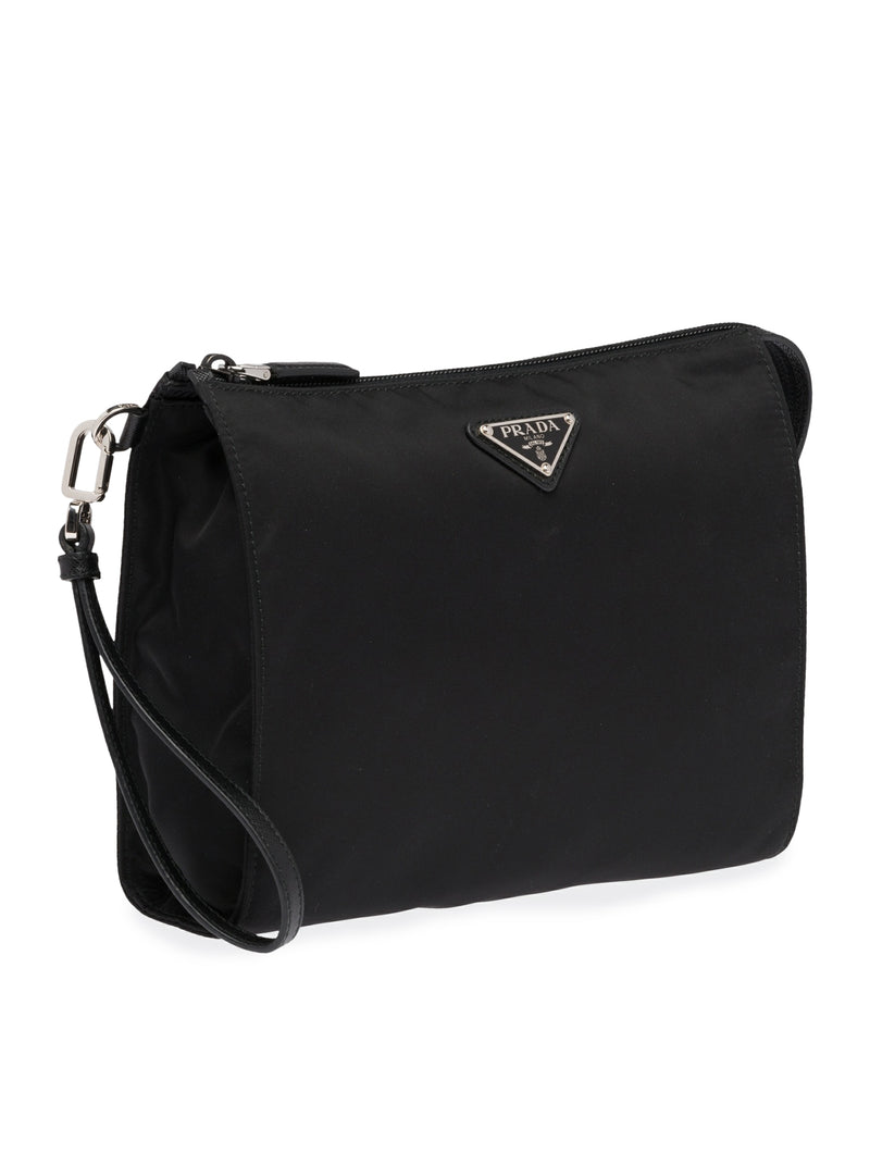Prada Men Necessaire In Re-Nylon And Saffiano PRADA