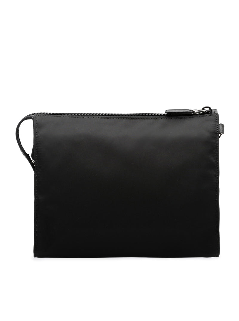 Prada Men Necessaire In Re-Nylon And Saffiano PRADA