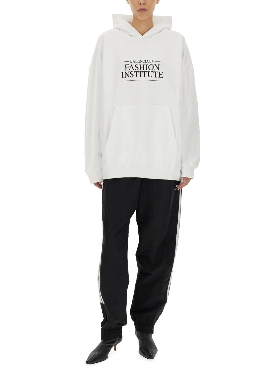 Balenciaga Women Fashion Institute Large Fit Sweatshirt BALENCIAGA