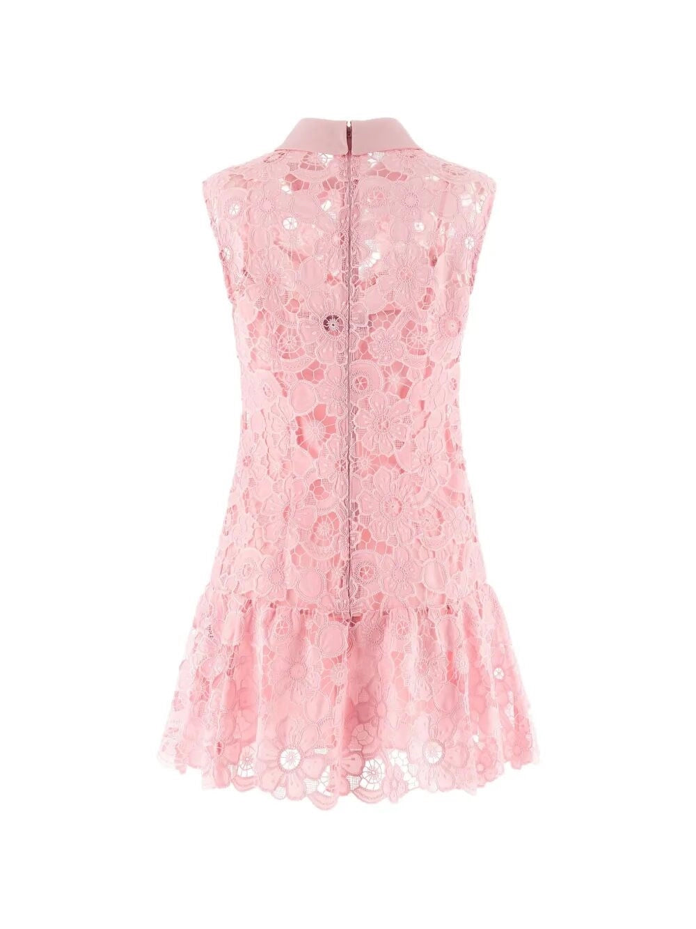 Self-Portrait Women Lace Collared Mini Dress SELF-PORTRAIT