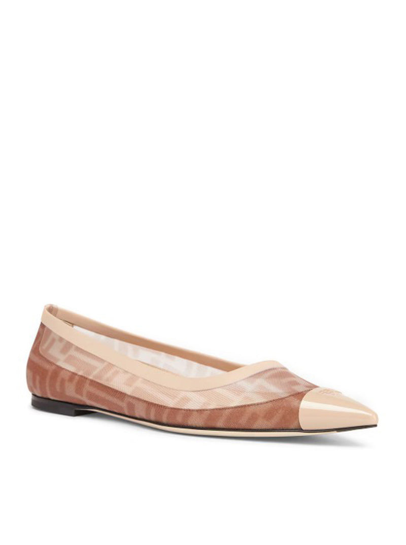 Fendi Women Mesh Colibri Ballet Flats FENDI