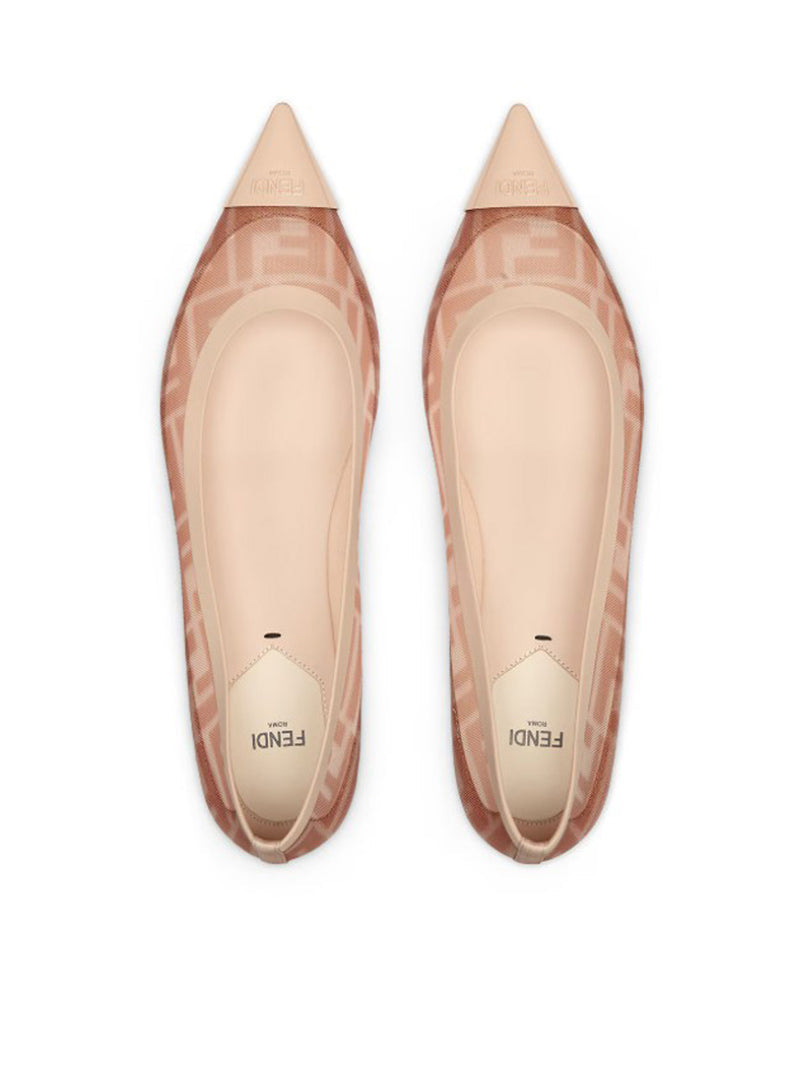 Fendi Women Mesh Colibri Ballet Flats FENDI