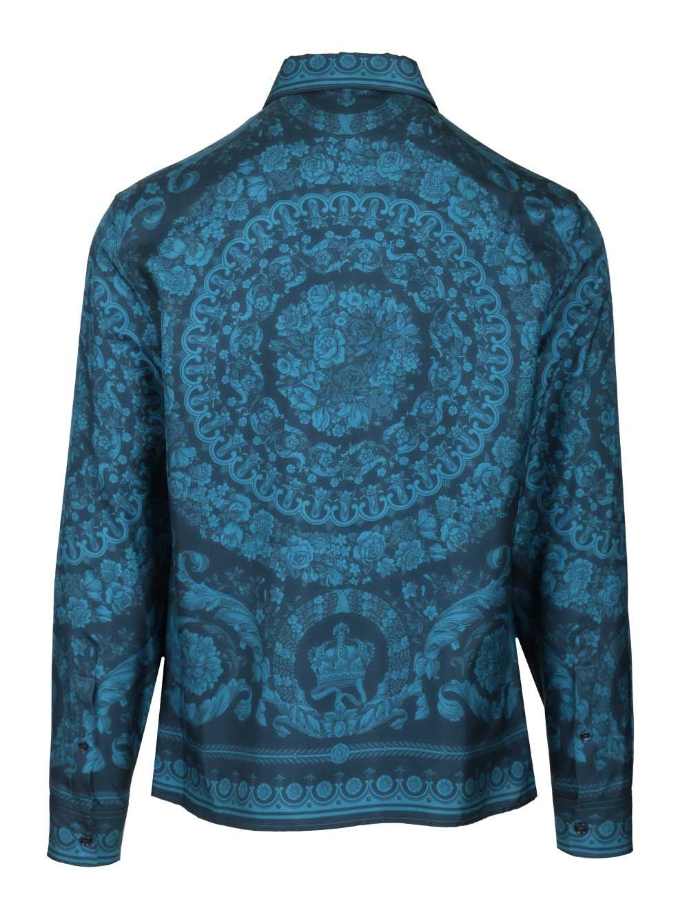 Versace Men Silk Shirt VERSACE