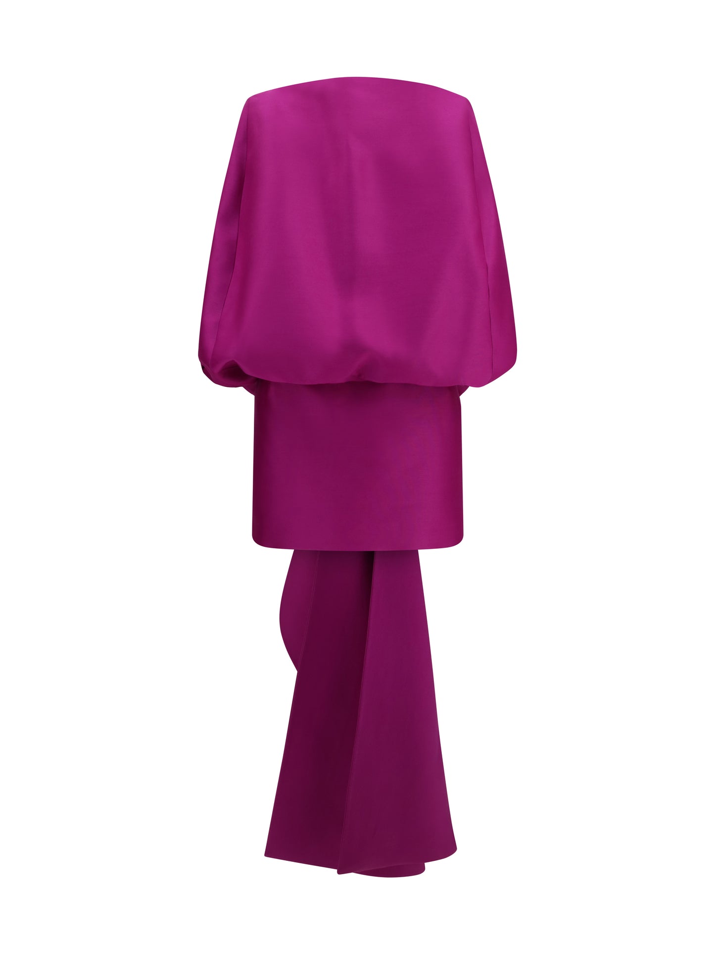 Balenciaga Women Off-Shoulder Mini Dress BALENCIAGA