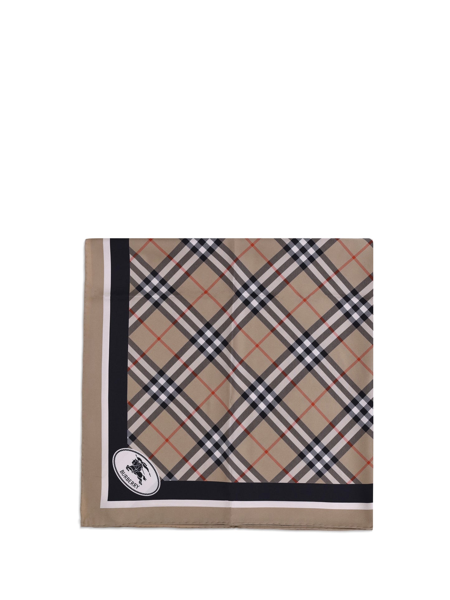 Burberry Women Silk Check Scarf BURBERRY