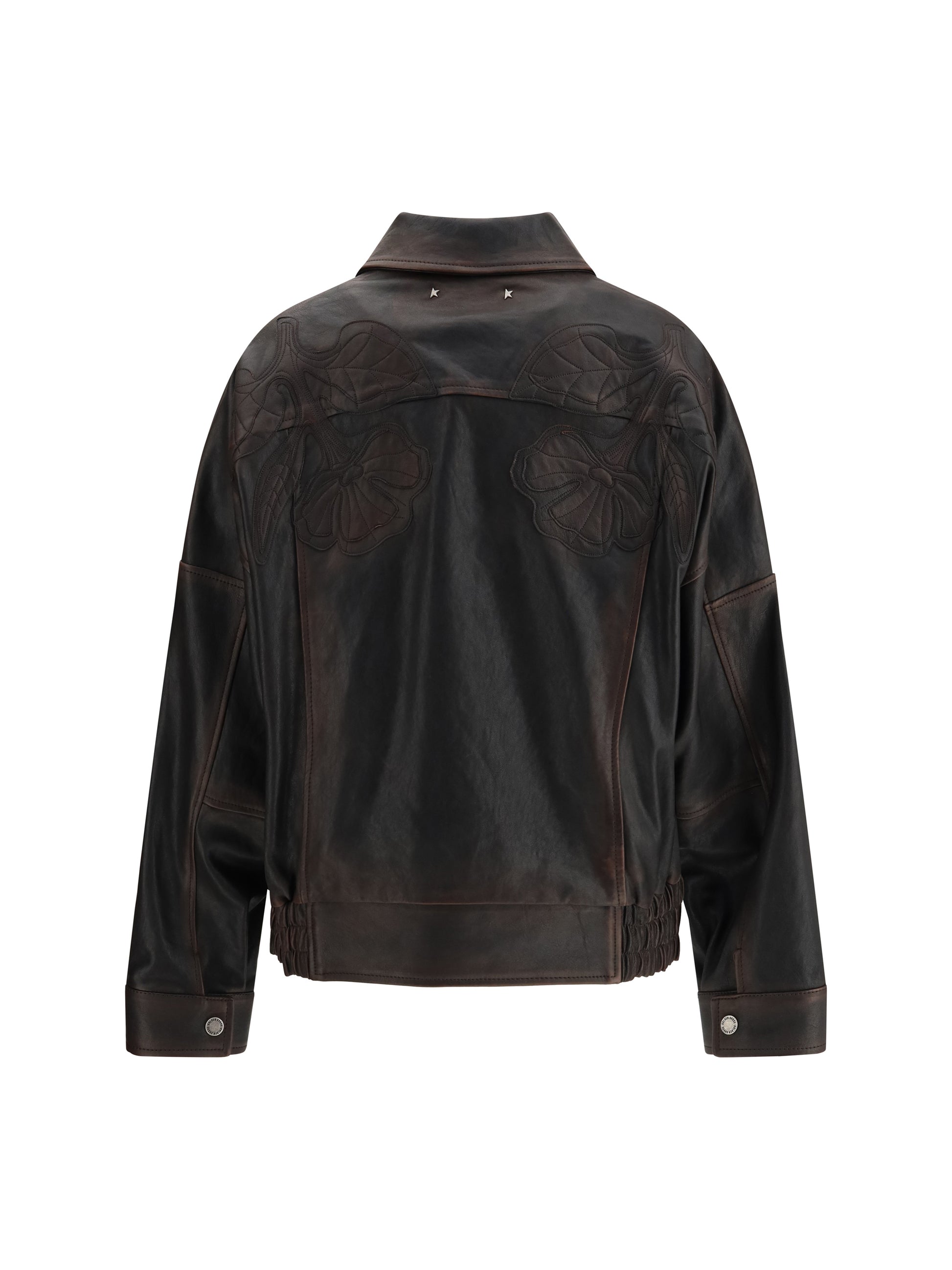 Golden Goose Women Nappa Leather Bomber Jacket GOLDEN GOOSE