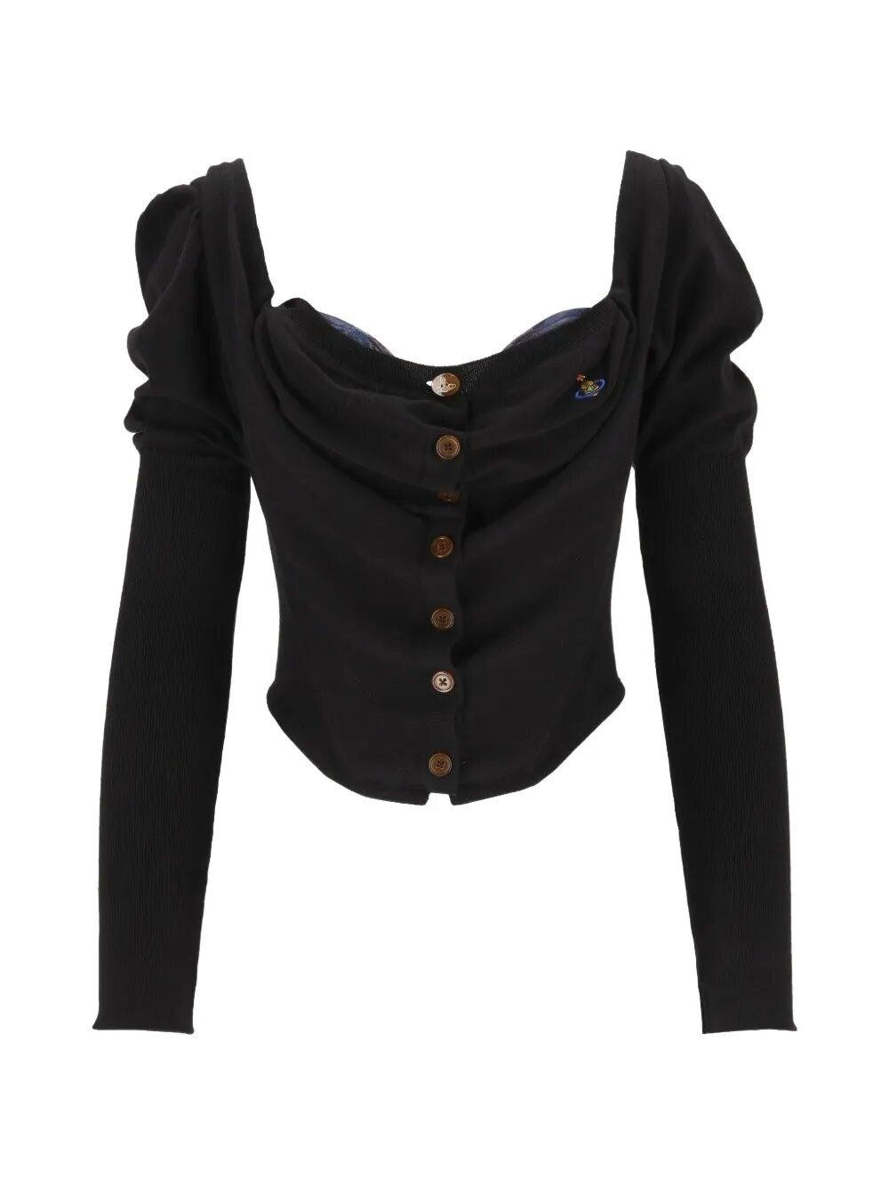 Vivienne Westwood Women Knitted Cardigan Corset Bea VIVIENNE WESTWOOD