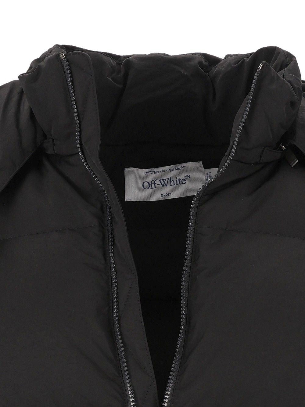 Off-White Men Down Jacket With Hood OFF-WHITE