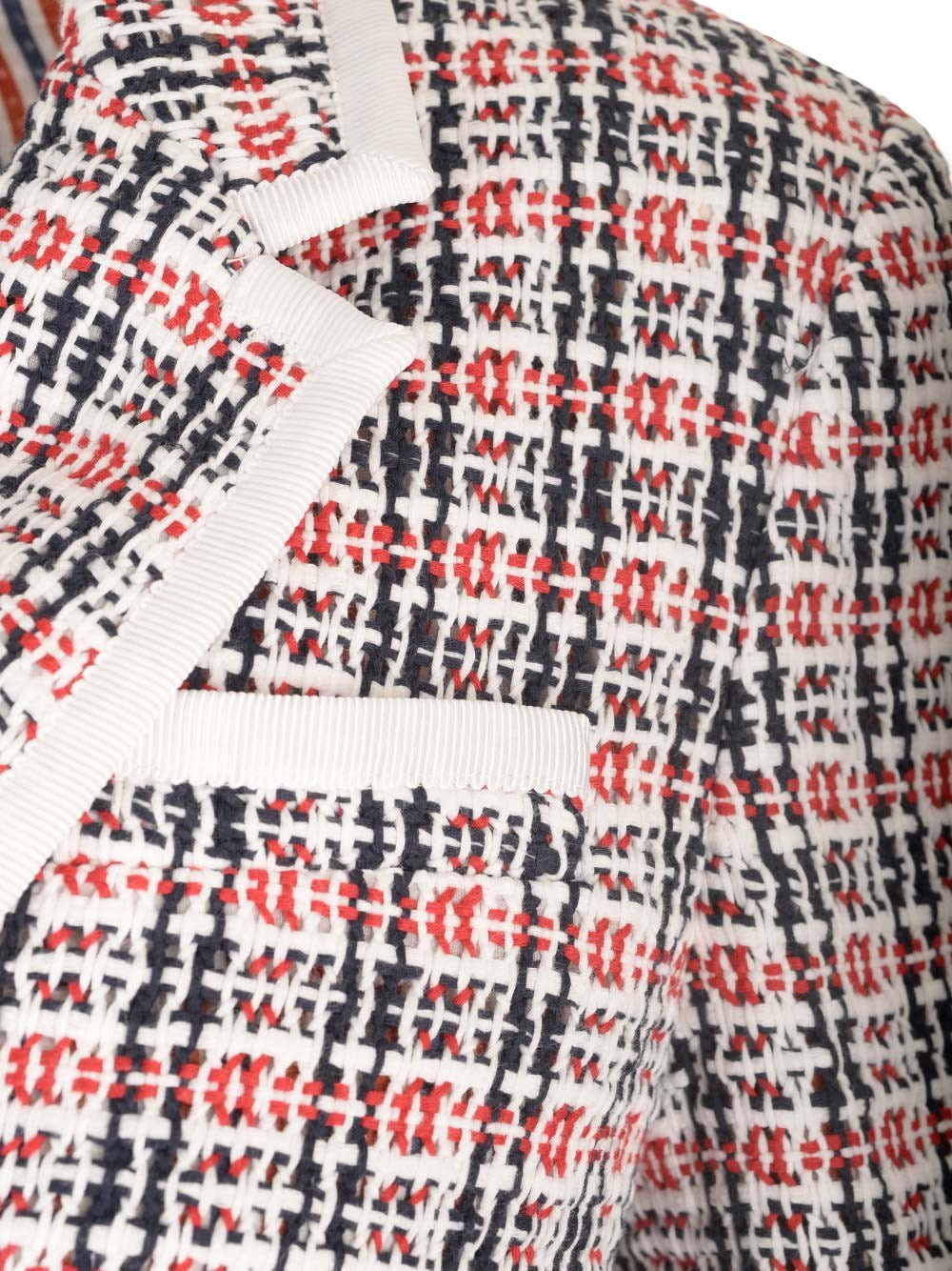Thom Browne Women Cotton Tweed Blazer THOM BROWNE
