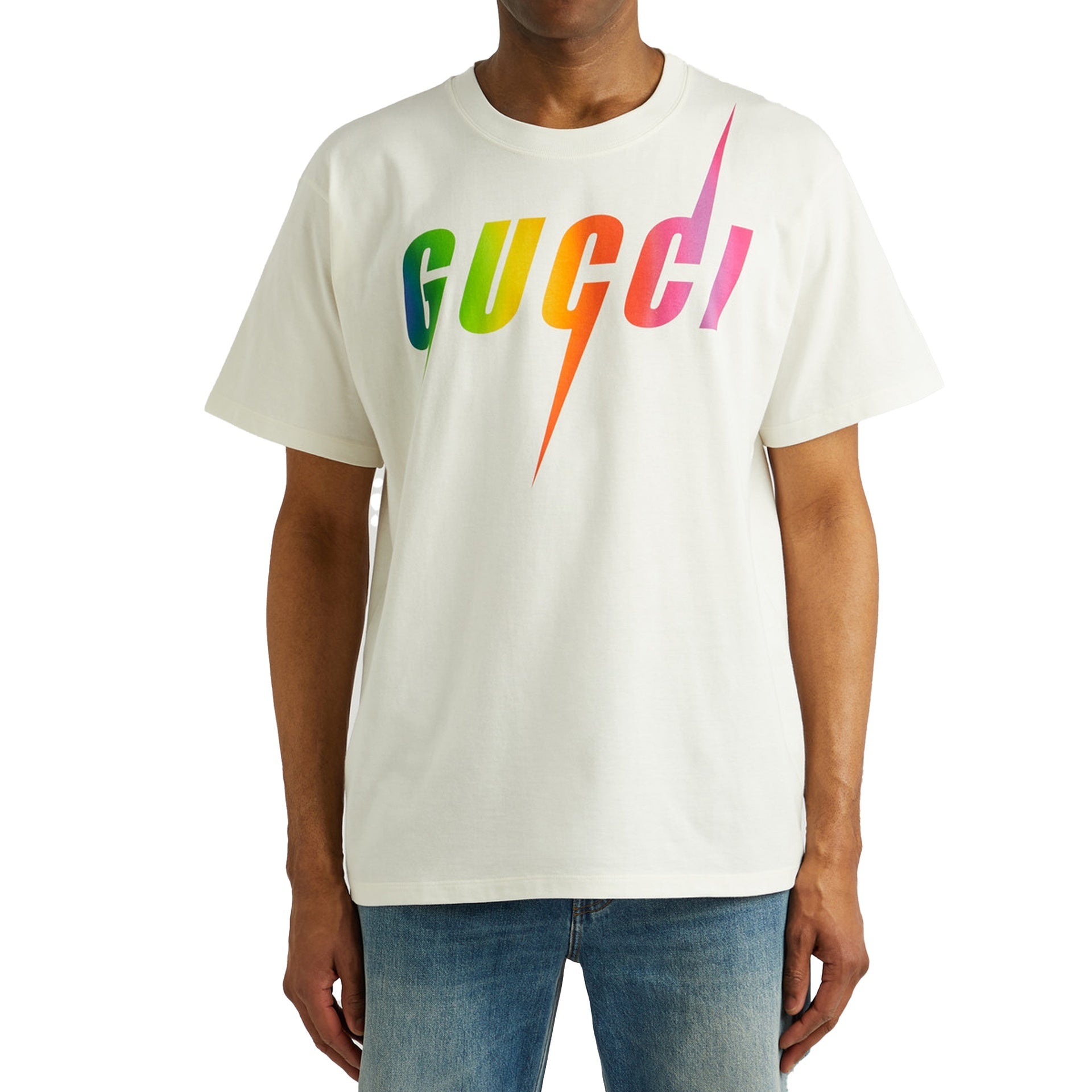 Gucci Logo Cotton T-Shirt Men GUCCI