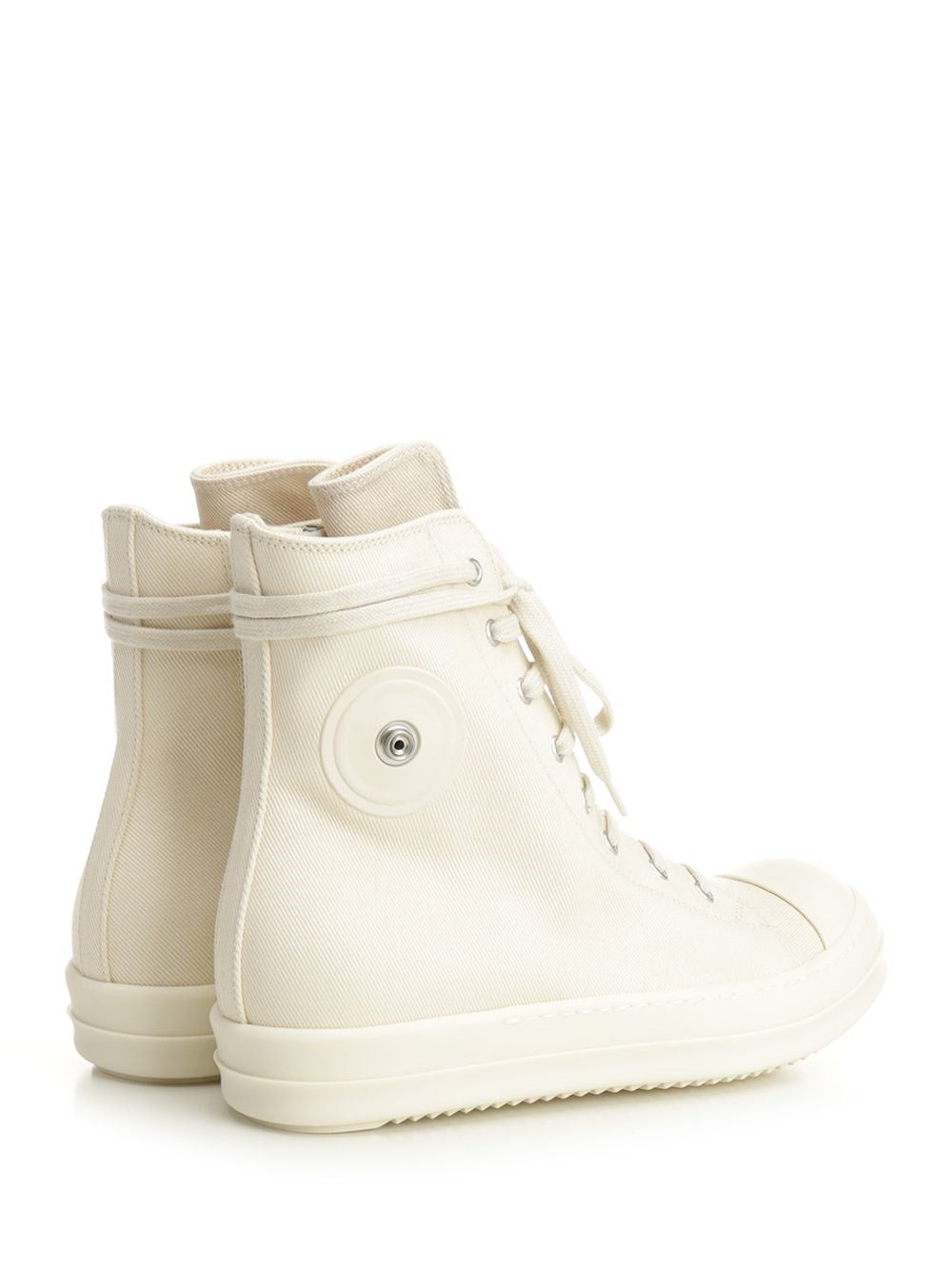 Rick Owens Drkshdw Men High-Top Cotton Sneakers RICK OWENS
