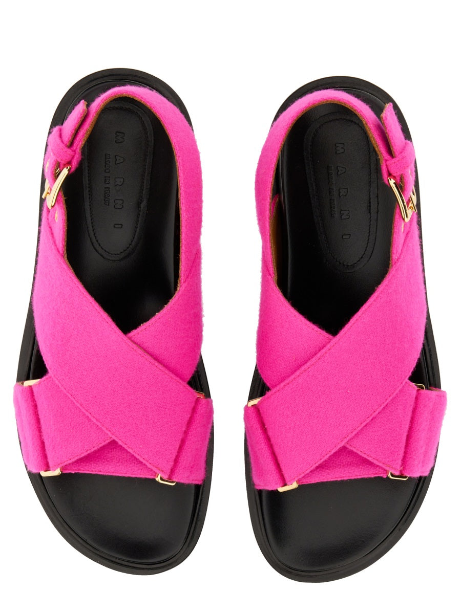 Marni Women Criss Cross Sandal MARNI