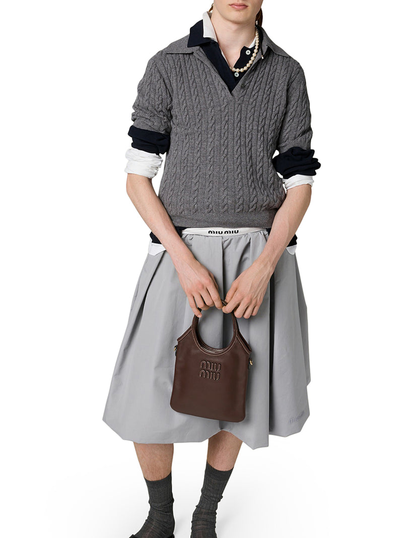 Miu Miu Women Ivy Leather Handbag MIU MIU