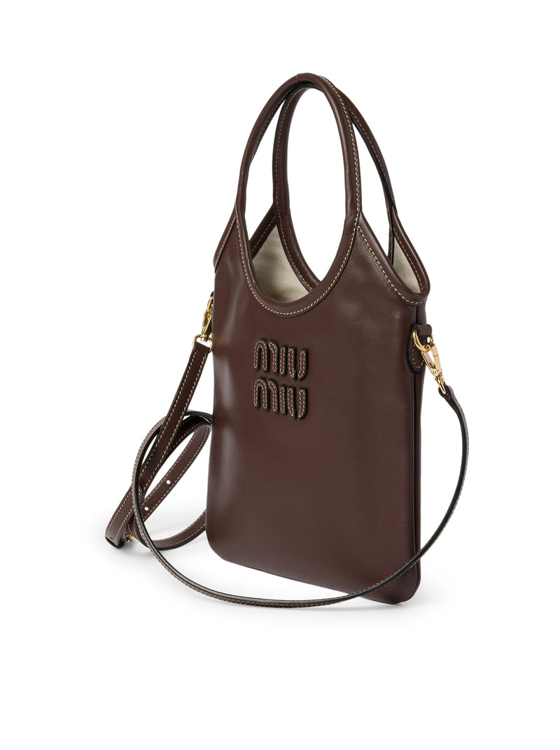 Miu Miu Women Ivy Leather Handbag MIU MIU