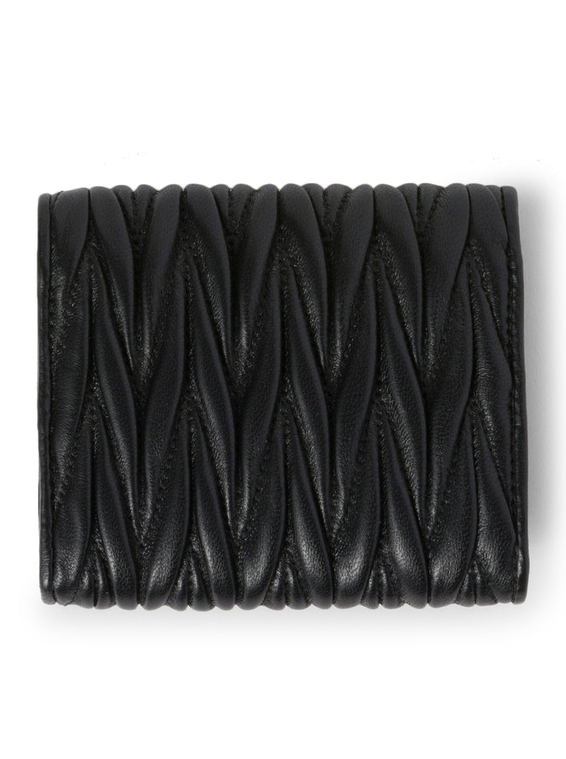 Miu Miu Women Small Wallet In Nappa Matelasse MIU MIU