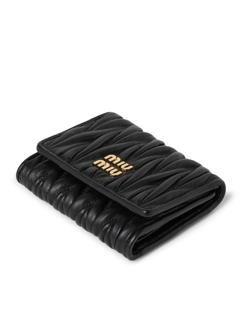 Miu Miu Women Small Wallet In Nappa Matelasse MIU MIU