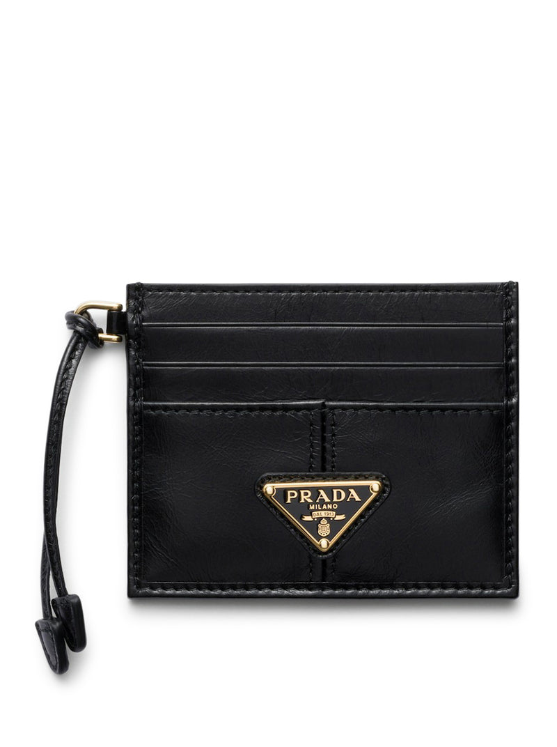 Prada Women Leather Card Holder PRADA