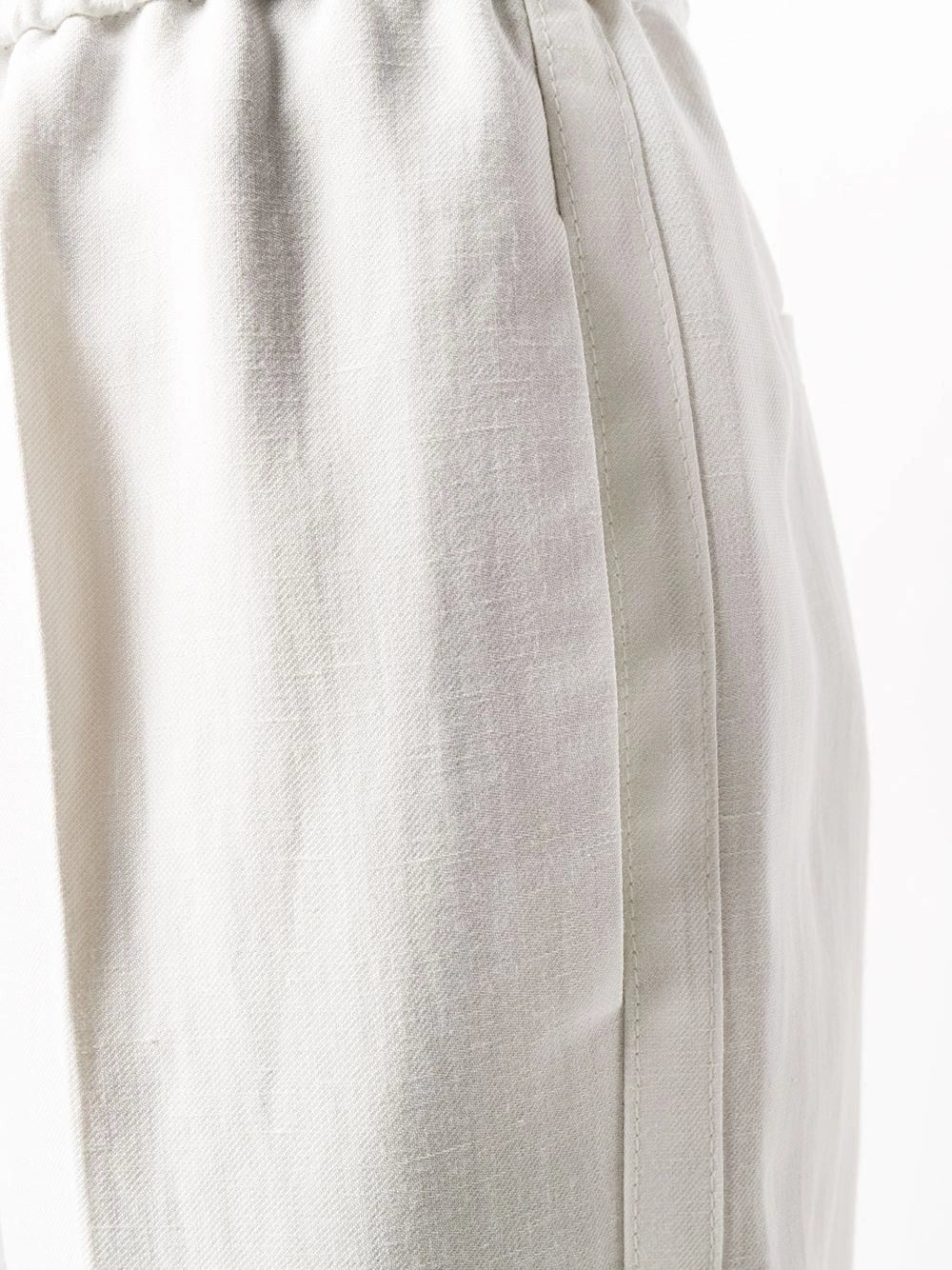 Brunello Cucinelli Women Viscose And Linen Fluid Twill Baggy Pull-On Pants BRUNELLO CUCINELLI