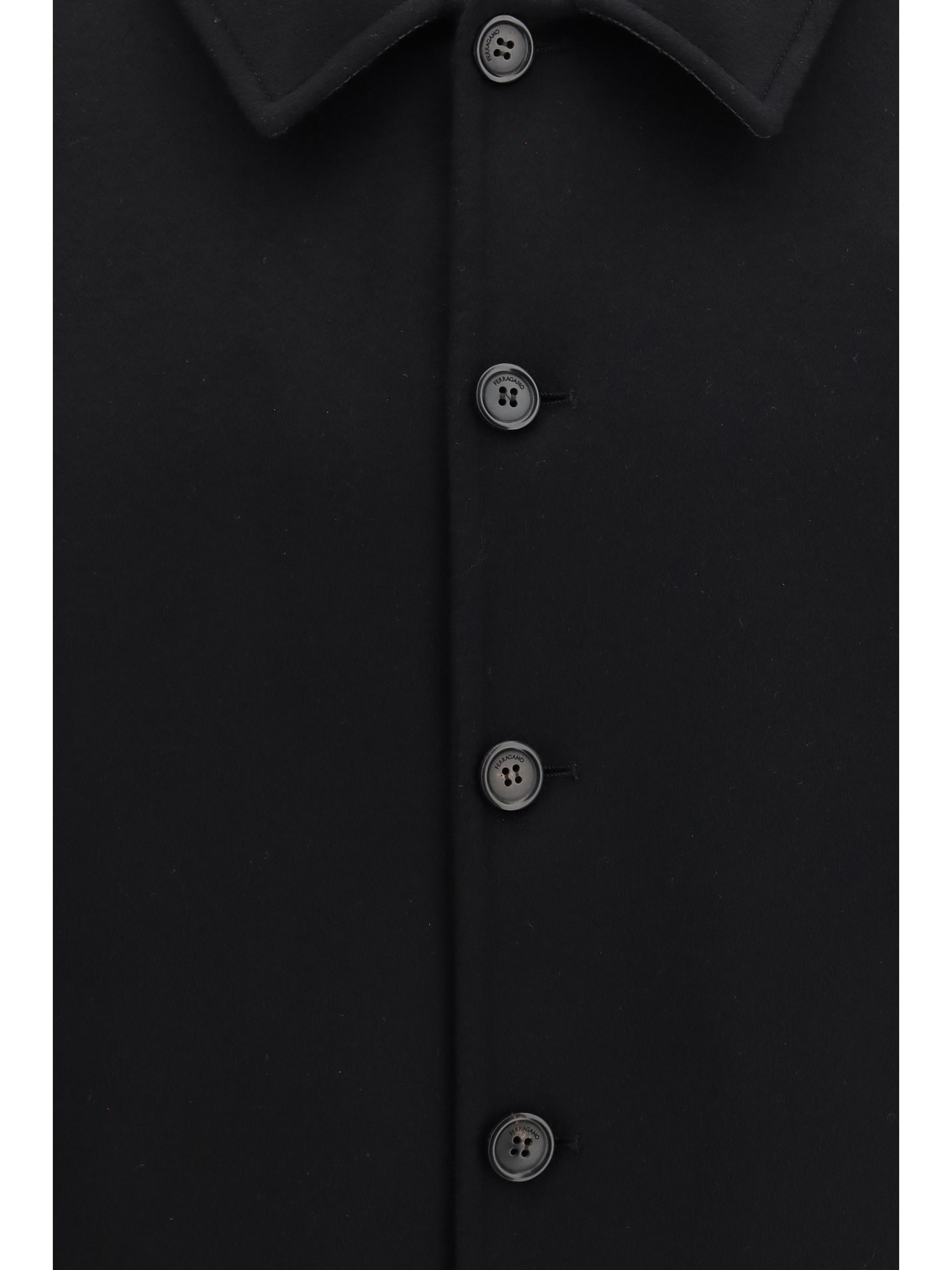 Ferragamo Men Wool And Cashmere Jacket FERRAGAMO