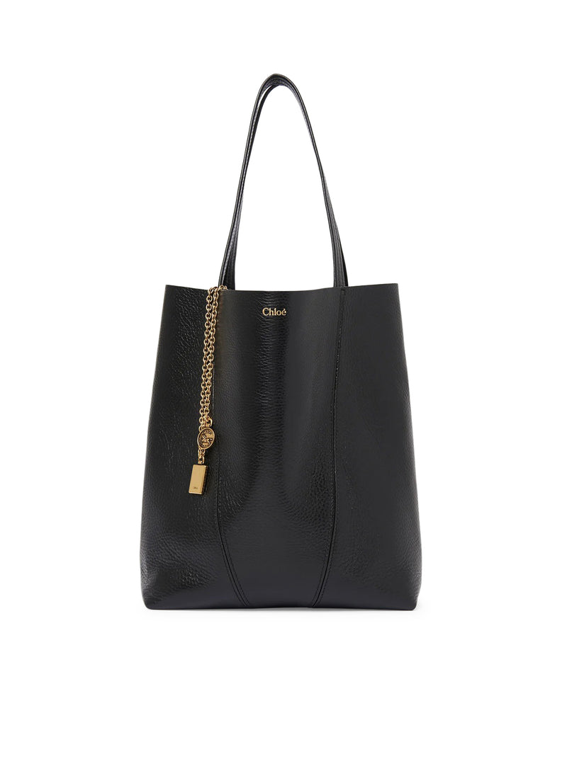 Chloe` Women Chloé Spin Tote Bag In Granate Leather CHLOE