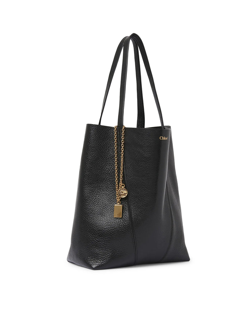 Chloe` Women Chloé Spin Tote Bag In Granate Leather CHLOE