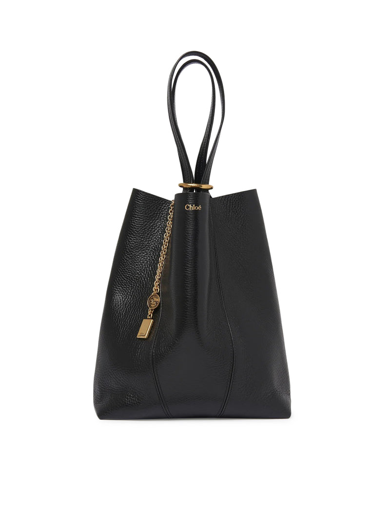 Chloe` Women Chloé Spin Tote Bag In Granate Leather CHLOE