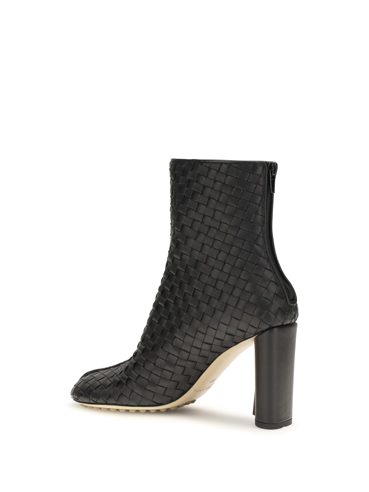 Bottega Veneta Women Cherry Intrecciato Ankle Boots BOTTEGA VENETA