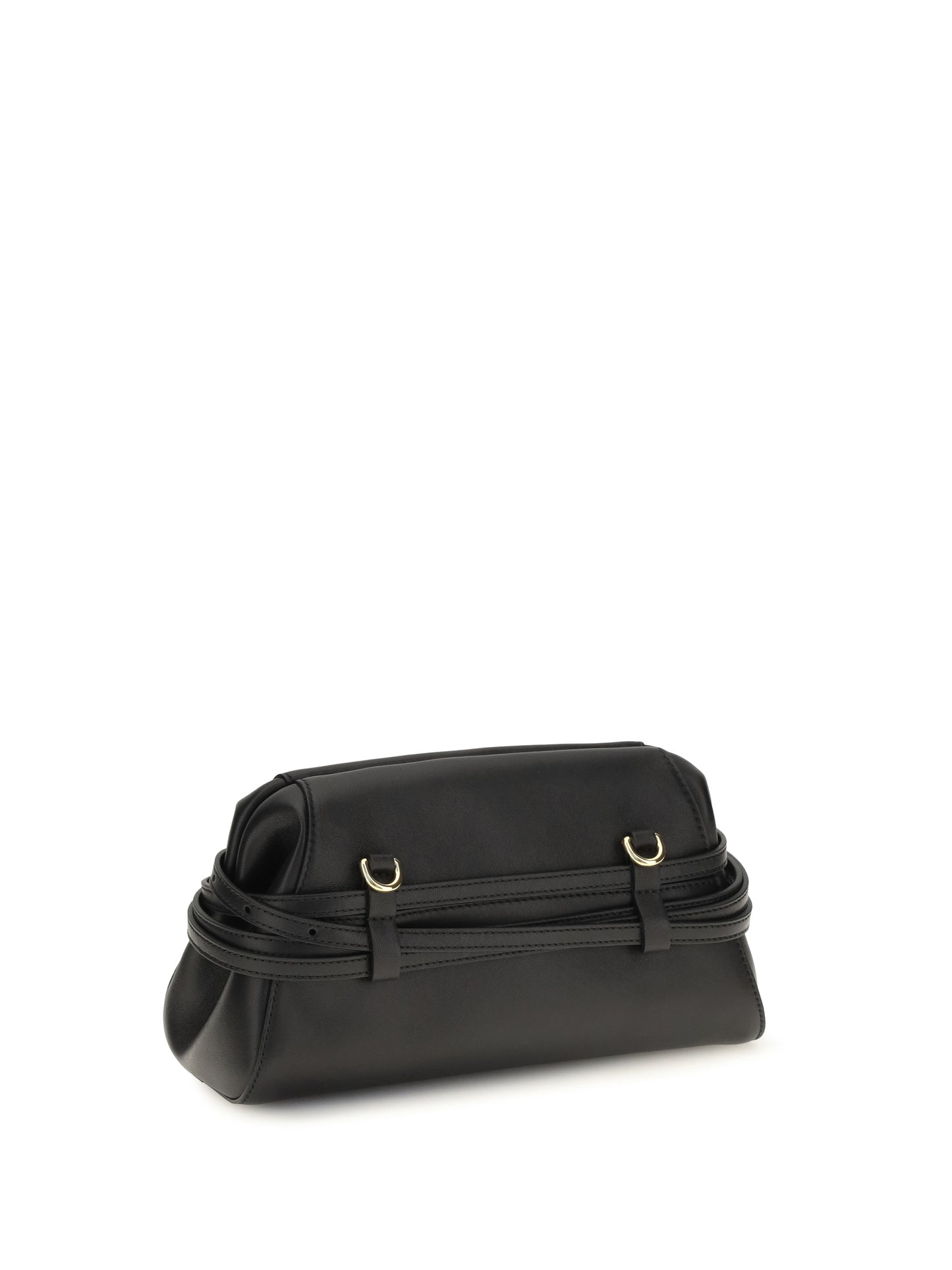 Moschino Women Belt-Detail Clutch MOSCHINO