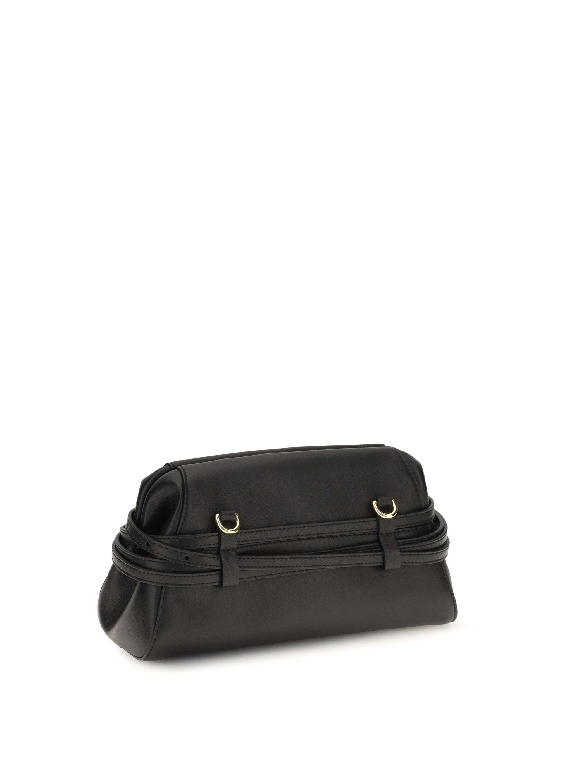 Moschino Women Belt-Detail Clutch MOSCHINO