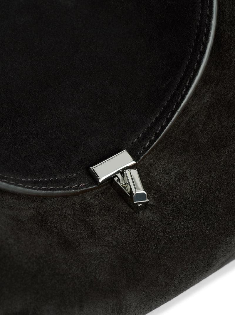Toteme Women T-Lock Suede Handbag TOTEME
