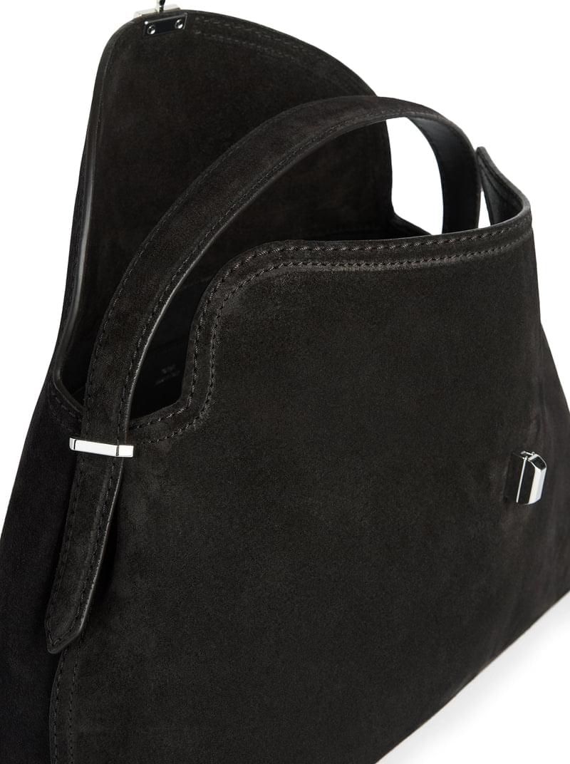 Toteme Women T-Lock Suede Handbag TOTEME