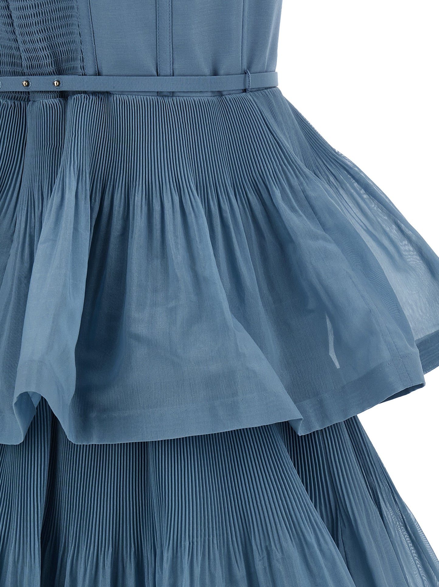 Zimmermann Women 'Pleated Tiered Midi' Dress ZIMMERMANN