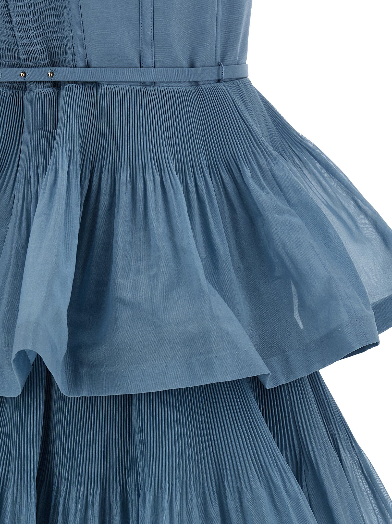 Zimmermann Women 'Pleated Tiered Midi' Dress ZIMMERMANN