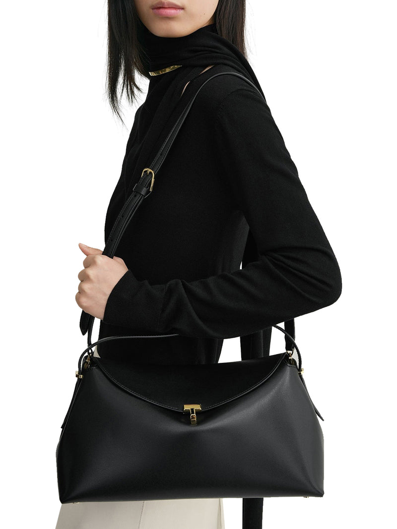 Toteme Women T-Lock Handbag In Smooth Calfskin TOTEME