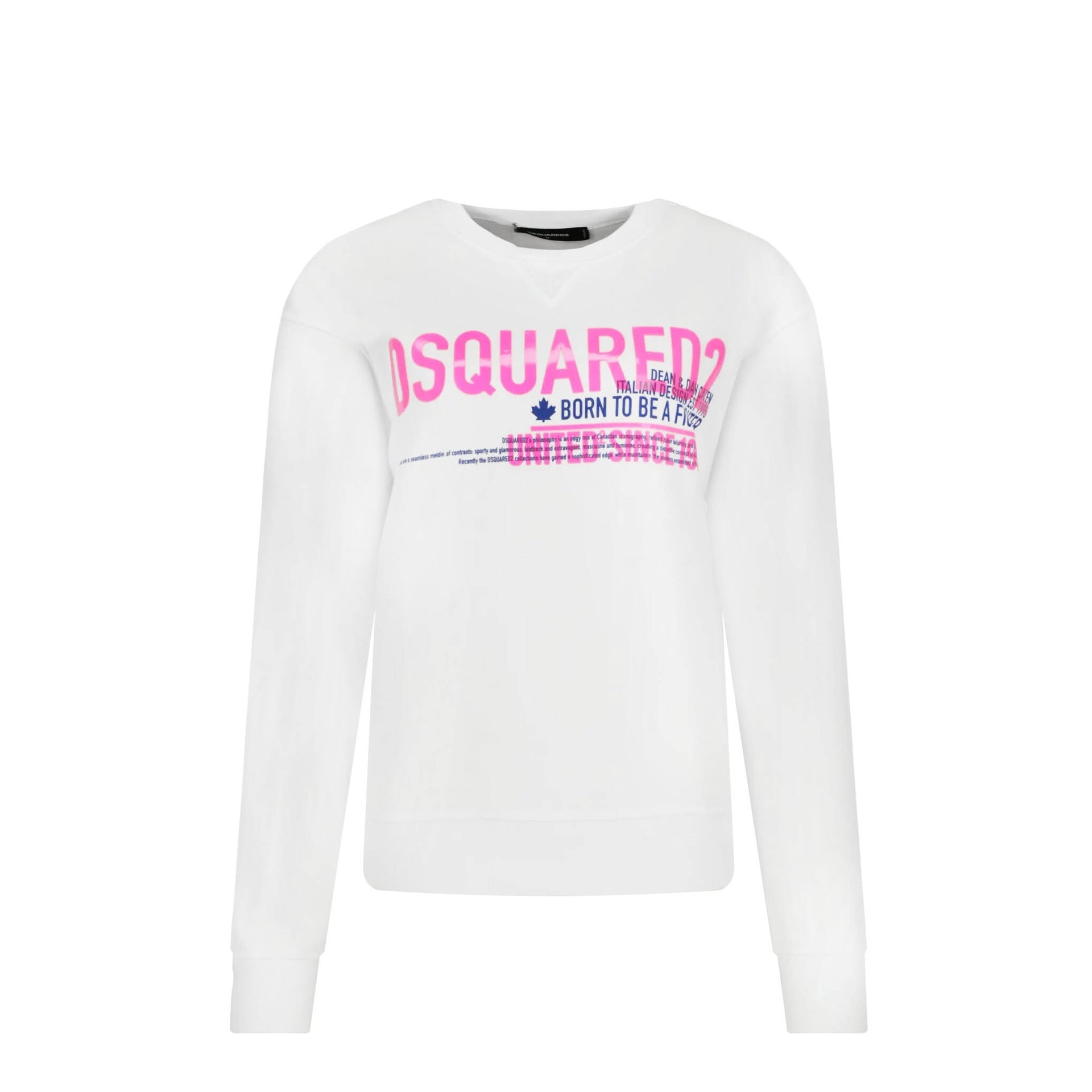 Dsquared2 Cotton Logo Sweatshirt Women DSQUARED2