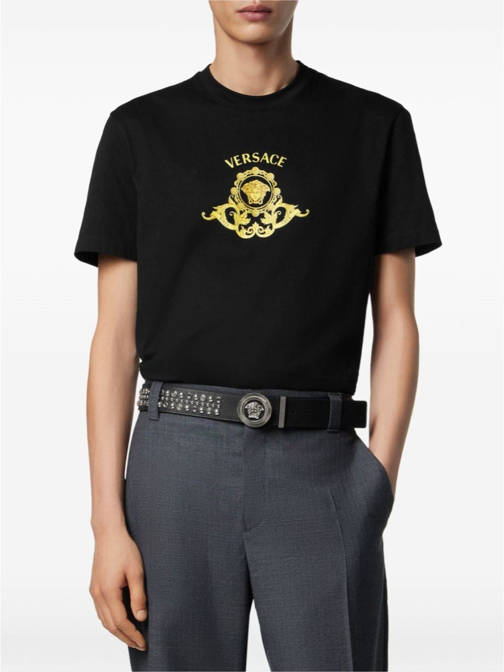 Versace Men Cotton T-Shirt VERSACE