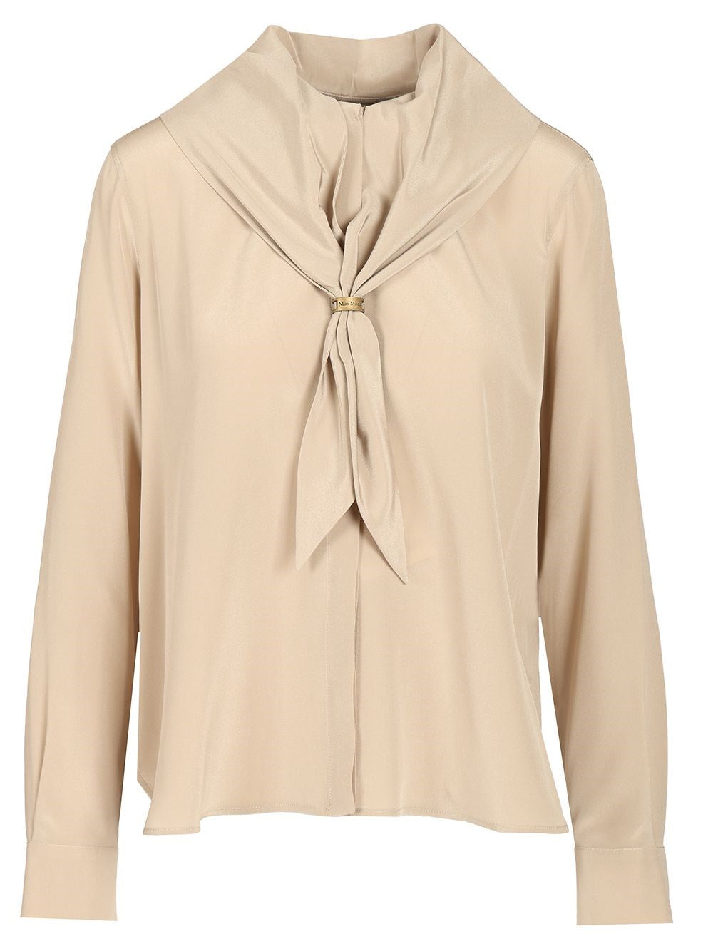 Max Mara Women Shirt With Scarf MAX MARA