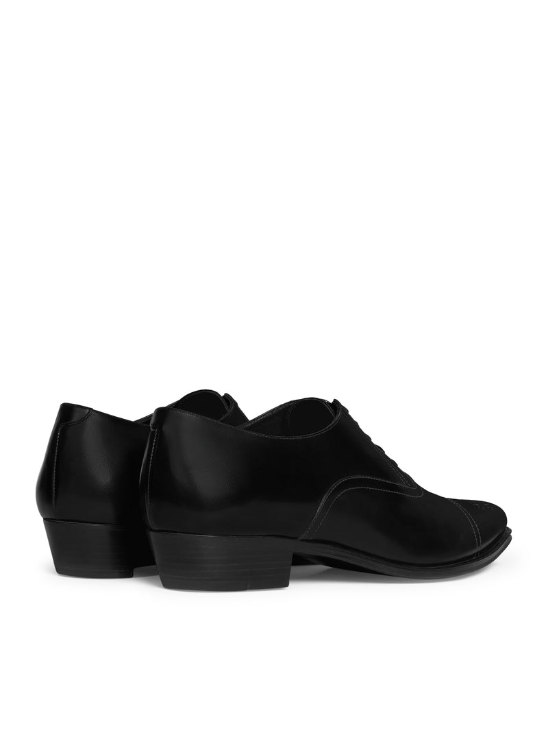 Celine Men Jude Celine Perforated Oxford In Polished Bull Leather CELINE