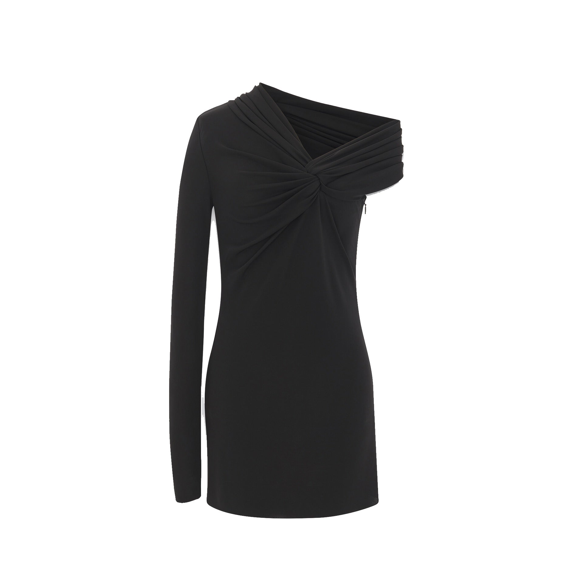 Saint Laurent One Sleeve Dress Women SAINT LAURENT